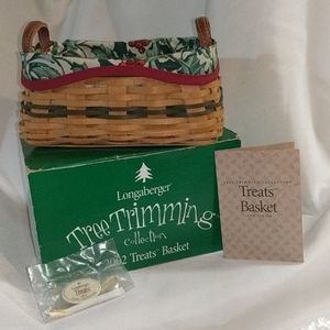 Longaberger 2002 Tree Trimming Treats basket